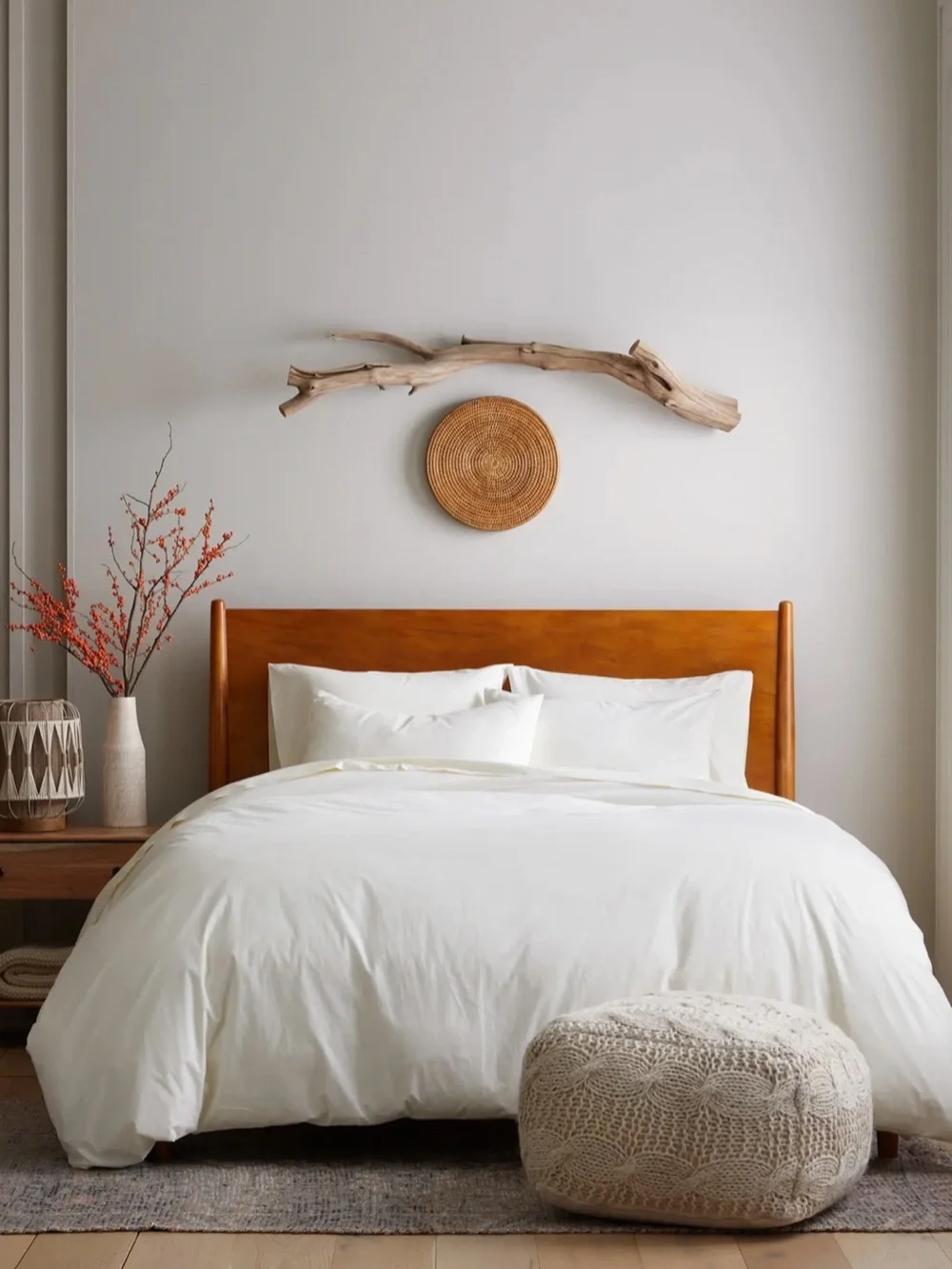 Quince Full/Queen Cotton Duvet cover #193 Shade -Ivory